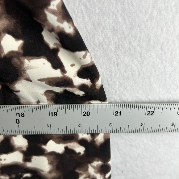 Banana Republic Women’s Dress Size 8 Black/Cream/Taupe Polyester Like New - Picture 9 of 12